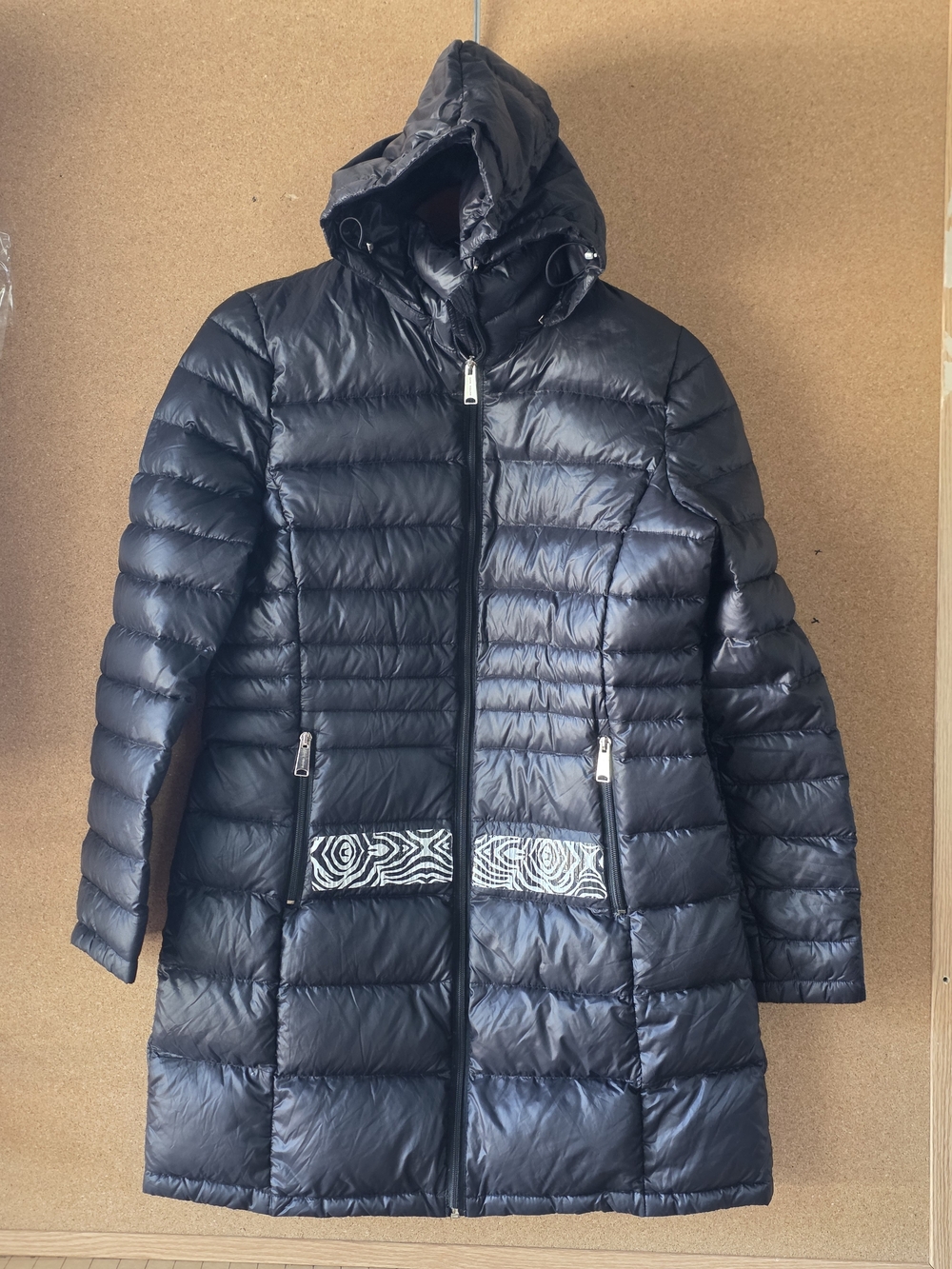Andrew Marc Packable Lightweight Down Puffer Jacket M Travel Friendly